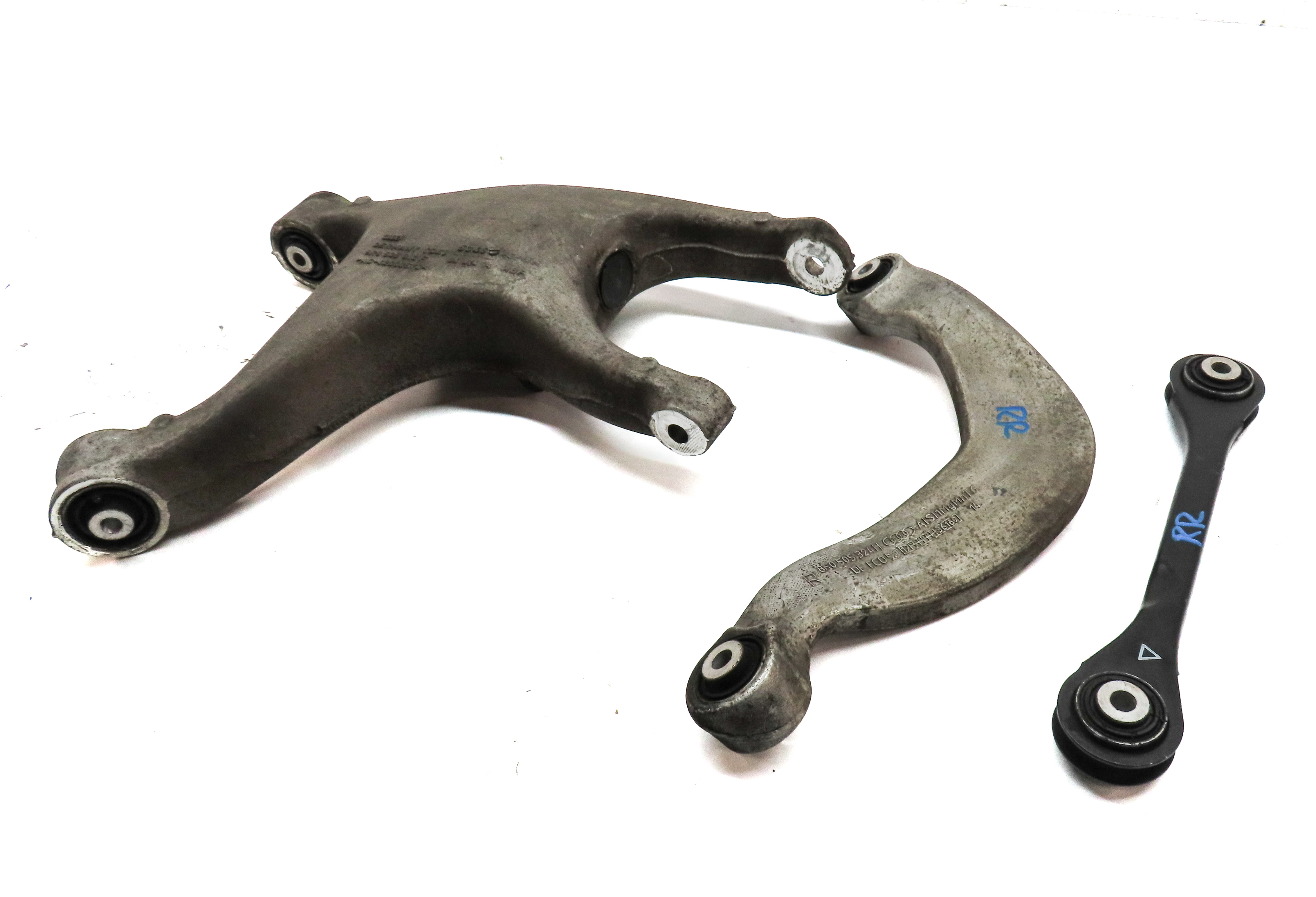 2012-2019 PORSCHE MACAN AUDI A6 S6 A7 A8 S8 Q5 95B REAR RIGHT CONTROL ARM SET 3 — exact item pictured
